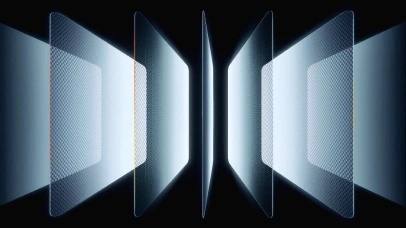 Led panel pair glow